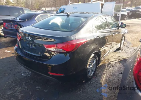 2015 Hyundai Elantra Se из США, поврежденный, VIN KMHDH4AEXFU438145